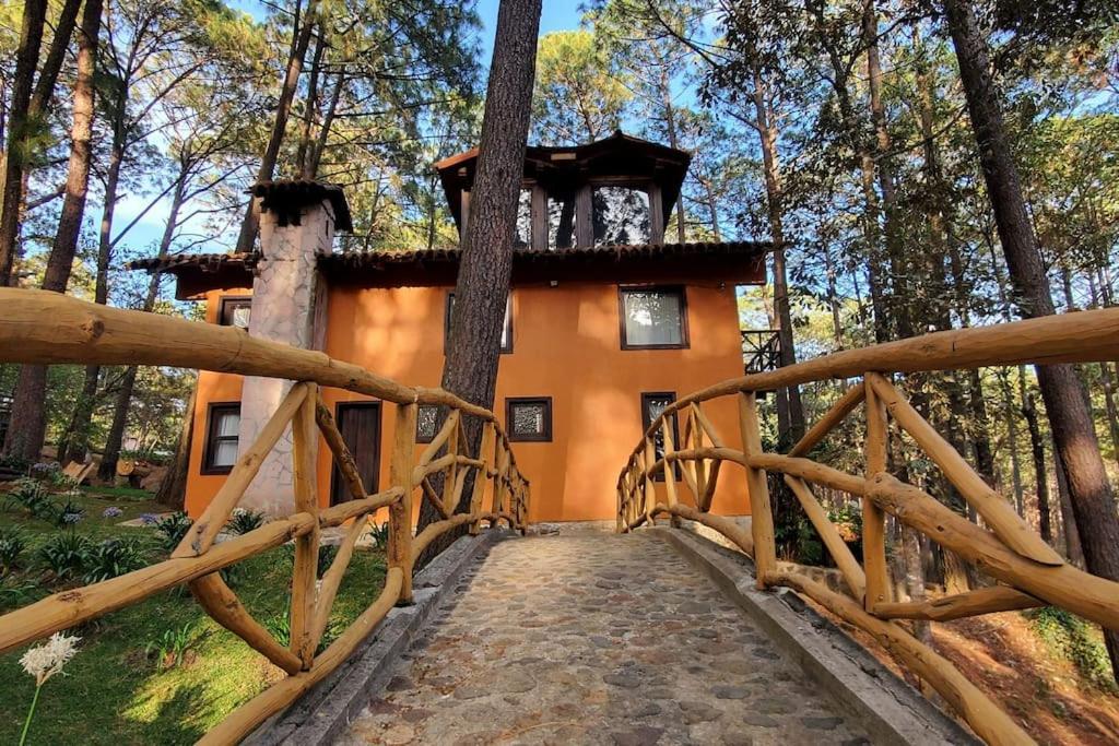 Cabana Rustica A 1Km De Cascada Mazamitla Extérieur photo